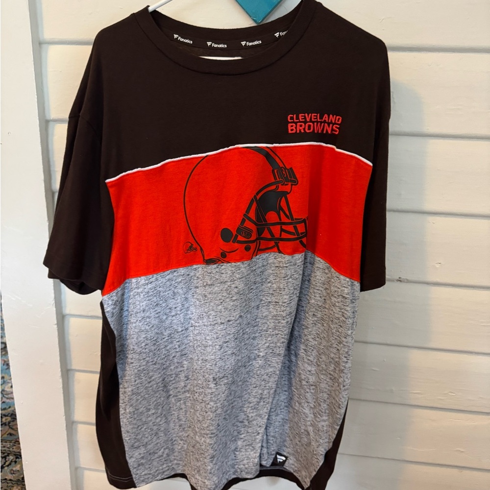 Cleveland Browns - Brown, Orange, and Gray